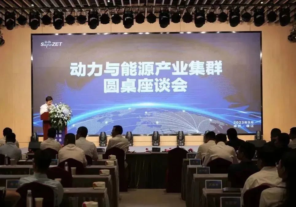 新能源 新动力 新未来|3044am永利集团股份“动力与能源工业集群”圆桌座谈会顺遂召开